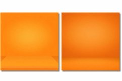 Empty Orange Studio Room Gradient Backgrounds Product Image 3