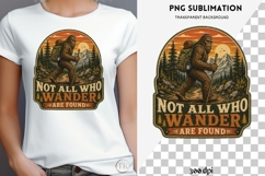 Big foot png design for T-shirts Product Image 4