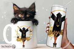 Afro-american Girl Graduation PNG Congrats Grad Glam Design Product Image 3