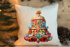 Beautiful Christmas Gingerbread Clipart, Christmas PNG Product Image 4
