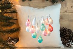 Pastel Christmas Shublimation Clipart, Pastel Christmas Clip Product Image 4