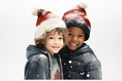 Black Red Christmas Sublimation PNG Product Image 4