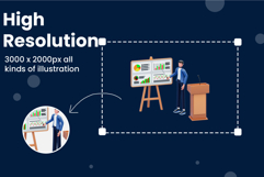 Business People 3D Illustration Pack Product Image 4