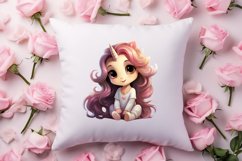 Cute Baby Unicorn Clipart, Valentines Day Couplet Product Image 4
