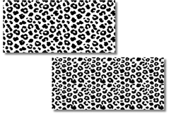 Black and White Leopard Print Patterns Vector Product Image 4