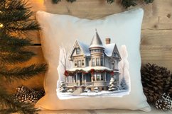 Funny Christmas Boy At Home Clipart Sublimation Product Image 4