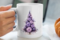 Lavender And Christmas Tree Sublimation Clipart Product Image 3