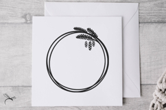 Christmas wreath svg files for cricut Product Image 4