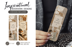 Beige floral Bookmark Designs Aesthetic cottagecore collage Product Image 1