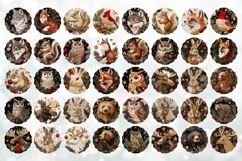 Christmas Animals Wind Spinner Bundle, Gnomes Wind Spinner Product Image 4