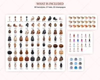 Beach Girls Clipart Portrait Creator Product Image 4