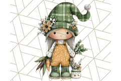 Thanksgiving Gnome Clipart PNG Cute Fall Gnomes, Gnome Png Product Image 4