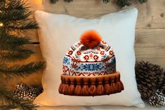 Funny Christmas Boy At Home Clipart Sublimation Product Image 4