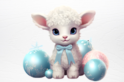 Christmas Baby Animals Clipart PNG Product Image 4
