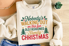 Old Fashioned Family Christmas Svg | Shirt Svg Product Image 4