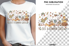 Summer goose png design for T-shirts Product Image 4