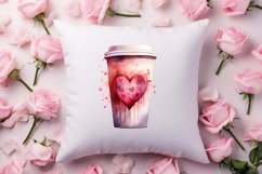 Valentine Day Coffee Clipart, Christmas Clipart Product Image 4