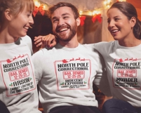 North Pole Correctional SVG Bundle | Christmas Family Shirt Product Image 2