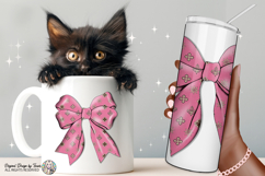 Pink Luxury Bow PNG Chic Fashion Ribbon Girly Design Art Product Image 3