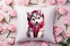Cute Valentine Dog Clipart, Valentines Day Dog Clipart Product Image 4