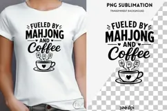 Mahjong quote png design for T-shirts Product Image 4