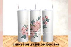 Best mom ever Skinny Tumbler Sublimation Product Image 4