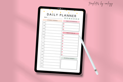 Aesthetic Daily Planner Template | Canva Editable Product Image 3
