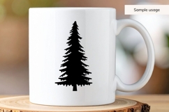 Pine Tree Silhouette SVG Product Image 4