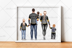 Hockey Family clipart: &quot;HOCKEY CLIPART&quot; Hockey jerseys Sport Product Image 3