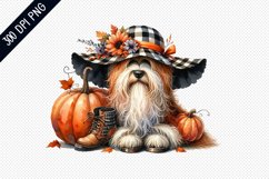 Halloween Dog Sublimation - Clipart PNG Design Product Image 1