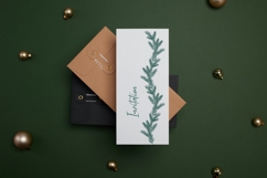 Christmas Pine Tree Border SVG, PNG Clipart Product Image 4