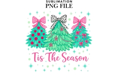 Christmas trees png design for T-shirts Product Image 1