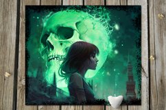 Mystic Halloween | 10 Skinny tumbler sublimation designs Product Image 4