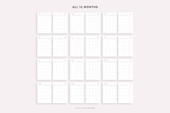 2027 Monthly Planner Printable, Dated Month on 2 Pages Product Image 4