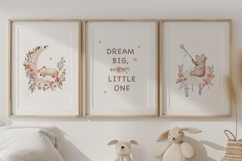 Teddy Bear Nursery Set of 3 Wall Art Product Image 4