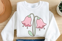 Pink Coquette Clipart PNG SVG, Floral Bows Hearts Sparkles Product Image 4