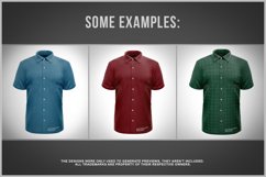Button Shirt Mockup - Front View Product Image 4