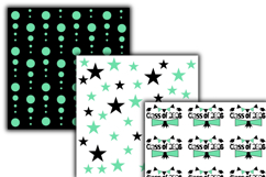 Graduation 2026 green digital papers Product Image 3