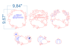 Thanksgiving SVG laser cut files for Glowforge Product Image 4