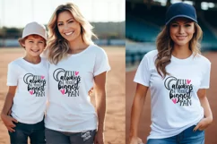 I all always be your biggest fan, softball shirt svg, softba Product Image 3