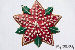 Gingerbread Cookie Christmas Sublimation Clipart Bundle PNG Product Image 7