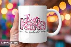 This Nana Wears Her Heart On Her Sleeve , Valentine PNG Product Image 4