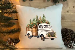 Cozy Christmas Farm Clipart, Christmas Clipart Product Image 4