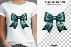 Christmas winter bow png design for T-shirts Product Image 4