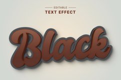 Editable Text Effect for Illustrator. Vector Graphic styles Product Image 1