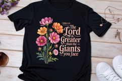 Christian Floral ohn 4:4 Bible Verse Product Image 4