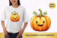 halloween cute pumpkin PNG, Pumpkin Halloween Product Image 1