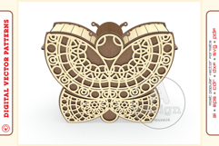 Wooden clutch purse v113 - laser cut vector - Glowforge file Product Image 4