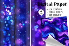 Purple glitter Background Wallpaper Sparkles Digital Paper97 Product Image 1