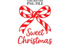 Christmas bow png design for T-shirts Product Image 2